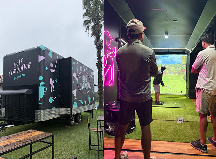 Golf Simulator Móvil